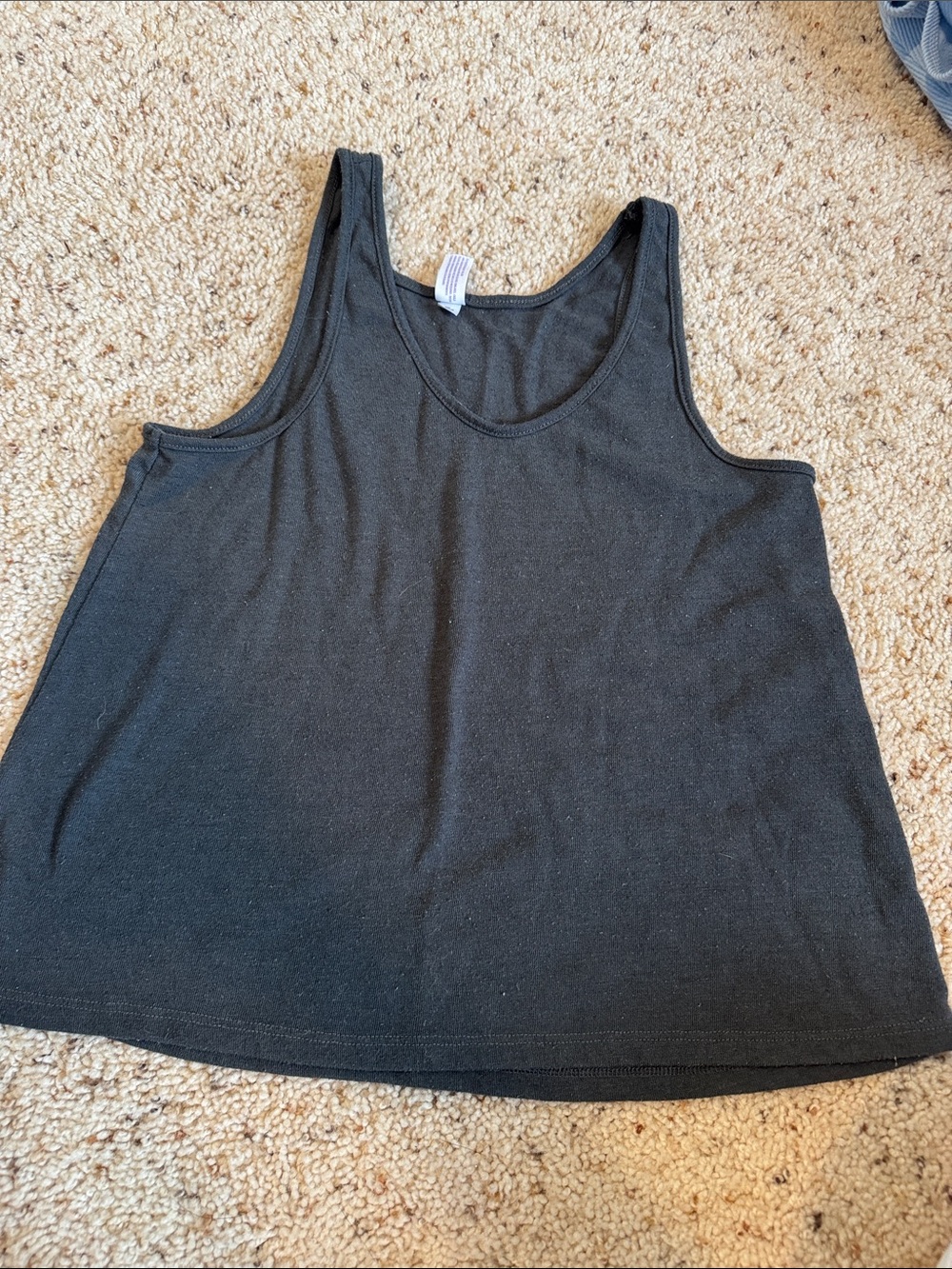 Women’s Black Scoop Neck Tank Top